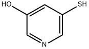 3-Pyridinol, 5-mercapto- Structure