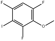 Benzene, 1,3,5-trifluoro-2-iodo-4-methoxy- 구조식 이미지