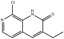8-Chloro-3-ethyl-1,7-naphthyridin-2(1H)-one Structure