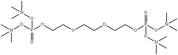 PEG4-bis(phosphonic acid trimethylsilyl ester) Structure