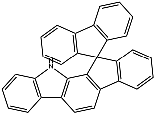 Spiro[9H-fluorene-9,12'(11'H)-indeno[2,1-a]carbazole] Structure