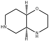 2H-Pyrido[4,3-b]-1,4-oxazine, octahydro-, (4aS,8aR)- Structure