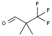 Propanal, 3,3,3-trifluoro-2,2-dimethyl- 구조식 이미지