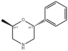 Morpholine, 2-methyl-6-phenyl-, (2R,6R)-rel- Structure