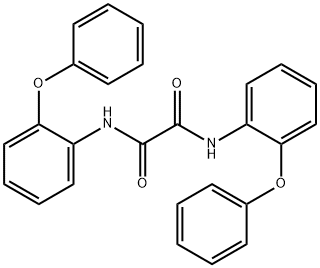 N1,?N2-?bis(2-?phenoxyphenyl)?- Ethanediamide 구조식 이미지