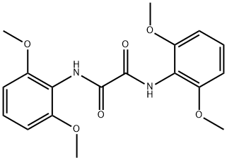 N1,?N2-?bis(2,?6-?dimethoxyphenyl)?- Ethanediamide Structure