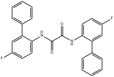 N1,?N2-?bis(5-?fluoro[1,?1'-?biphenyl]?-?2-?yl)?- Ethanediamide Structure