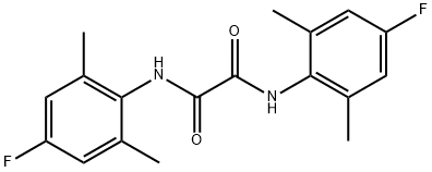 N1,?N2-?bis(4-?fluoro-?2,?6-?dimethylphenyl)?- Ethanediamide 구조식 이미지