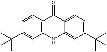 9(10H)-Acridinone, 3,6-bis(1,1-dimethylethyl)- 구조식 이미지