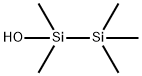 Disilanol, 1,1,2,2,2-pentamethyl- Structure