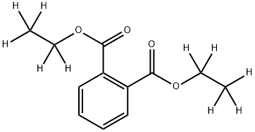Bis(ethyl-d5) phthalate 구조식 이미지