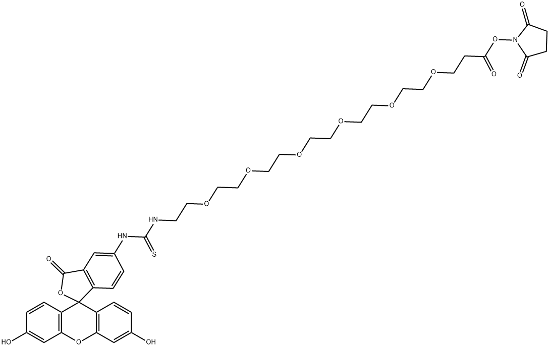 1818294-35-7 Fluorescein-PEG6-NHS ester