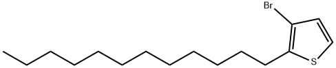 Thiophene, 3-bromo-2-dodecyl- 구조식 이미지