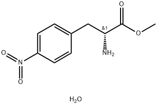 hydrate methyl (2R)-2-amino-3-(4-nitrophenyl)propanoate Structure