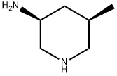 3-Piperidinamine, 5-methyl-, (3S,5R)- 구조식 이미지