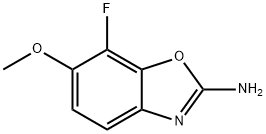 2-Benzoxazolamine, 7-fluoro-6-methoxy- Structure