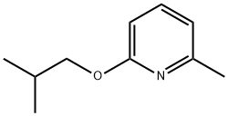 2-Methyl-6-(2-methylpropoxy)pyridine 구조식 이미지