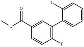 [1,1'-Biphenyl]-3-carboxylic acid, 2',6-difluoro-, methyl ester Structure