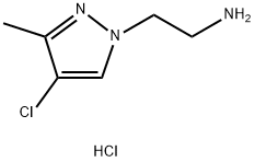 2-(4-chloro-3-methyl-1H-pyrazol-1-yl)ethanamine Structure