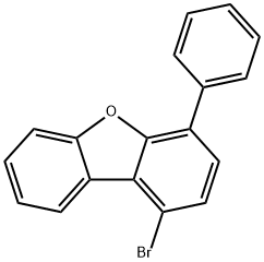 Dibenzofuran, 1-bromo-4-phenyl- Structure