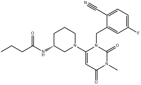 Trelagliptin impurity D 구조식 이미지