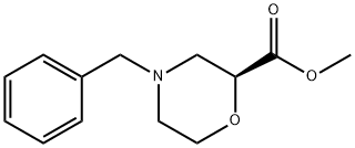 S-methyl 4-benzylmorpholine-2-carboxylate Structure