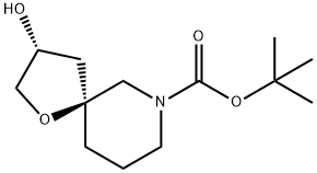 Racemic-(3R,5S)-Tert-Butyl 3-Hydroxy-1-Oxa-7-Azaspiro[4.5]Decane-7-Carboxylate* Structure