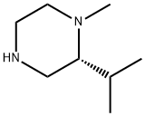(R)-2-isopropyl-1-methylpiperazine Structure