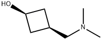 Cyclobutanol, 3-[(dimethylamino)methyl]-, cis- Structure