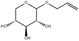 D-Xylopyranoside, 2-propen-1-yl Structure