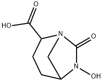 6-Hydroxy-7-oxo-1,6-diazabicyclo[3.2.1]octane-2-carboxylic acid Structure