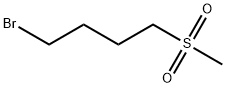 1-bromo-4-methanesulfonylbutane Structure