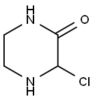 3-chloropiperazin-2-one 구조식 이미지