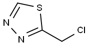 2-(chloromethyl)-1,3,4-thiadiazole 구조식 이미지