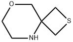 8-Oxa-2-thia-5-azaspiro[3.5]nonane Structure