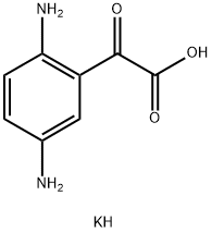 Potassium 2-(2,5-diaminophenyl)-2-oxoacetate 구조식 이미지