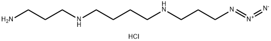 N1-Azido-spermine.3HCl 구조식 이미지