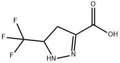 5-(trifluoromethyl)-4,5-dihydro-1H-pyrazole-3-carboxylic acid Structure