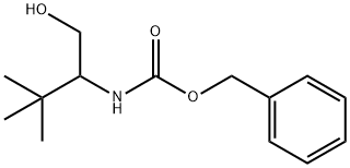 benzyl 1-hydroxy-3,3-dimethylbutan-2-ylcarbamate Structure