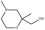 2-Morpholinemethanol, 2,4-dimethyl- 구조식 이미지