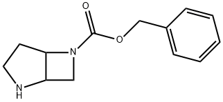 2,6-Diaza-bicyclo[3.2.0]heptane-6-carboxylic acid benzyl ester Structure