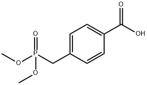 4-((Dimethoxyphosphoryl)methyl)benzoic acid Structure