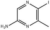 5-Iodo-6-methyl-pyrazin-2-ylamine Structure