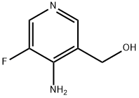 3-Pyridinemethanol, 4-amino-5-fluoro- Structure