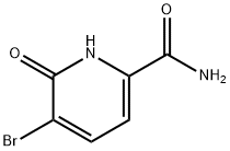 2-Pyridinecarboxamide, 5-bromo-1,6-dihydro-6-oxo- 구조식 이미지