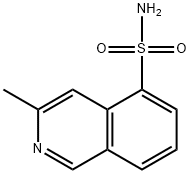 5-Isoquinolinesulfonamide, 3-methyl- Structure