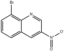 Quinoline, 8-bromo-3-nitro- Structure