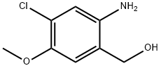 Benzenemethanol, 2-amino-4-chloro-5-methoxy- Structure