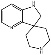 Spiro[piperidine-4,3′-[3H]pyrrolo[3,2-b]pyridine], 1′,2′-dihydro- Structure