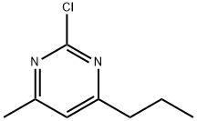 2-chloro-4-methyl-6-propylpyrimidine Structure